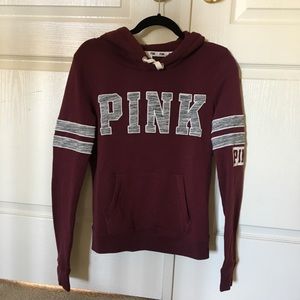 PINK Pullover Hoodie Sweatshirt